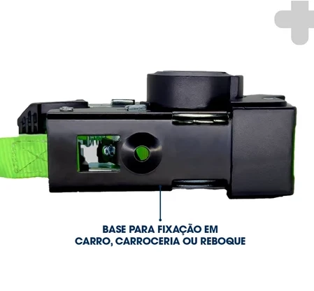 Base para fixação em carro, carroceria ou reboque